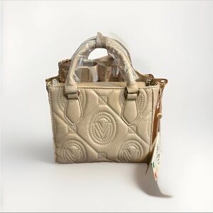 Valentino Orlandi Mini Light Taupe Tote Mini Bag